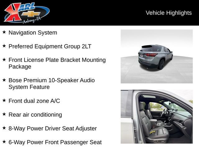 Used 2023 Chevrolet Traverse RS AWD/4WD image 2