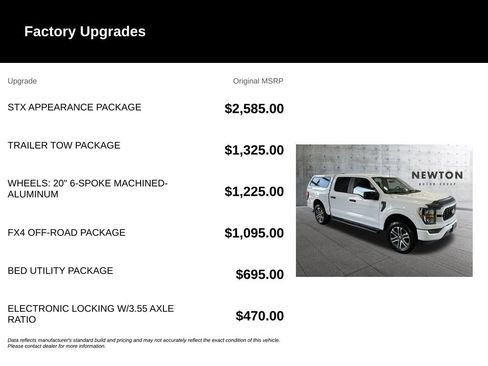 Used 2023 Ford F150 XL w/ STX Appearance Package AWD/4WD image 6