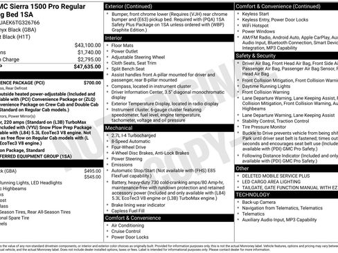 New 2026 GMC Sierra 1500 Pro w/ Convenience Package AWD/4WD image 32