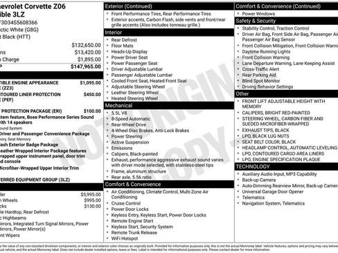 New 2025 Chevrolet Corvette Z06 RWD image 9