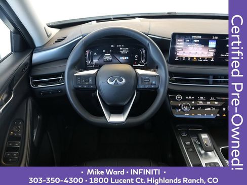 Certified 2025 INFINITI QX60 Luxe w/ Vision Package AWD/4WD image 8