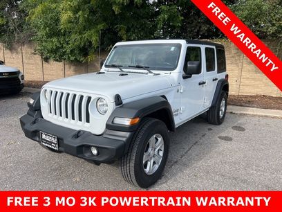 Used 2019 Jeep Wrangler Unlimited Sport