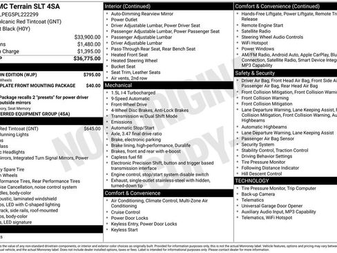 Used 2023 GMC Terrain SLT w/ Elevation Edition image 6