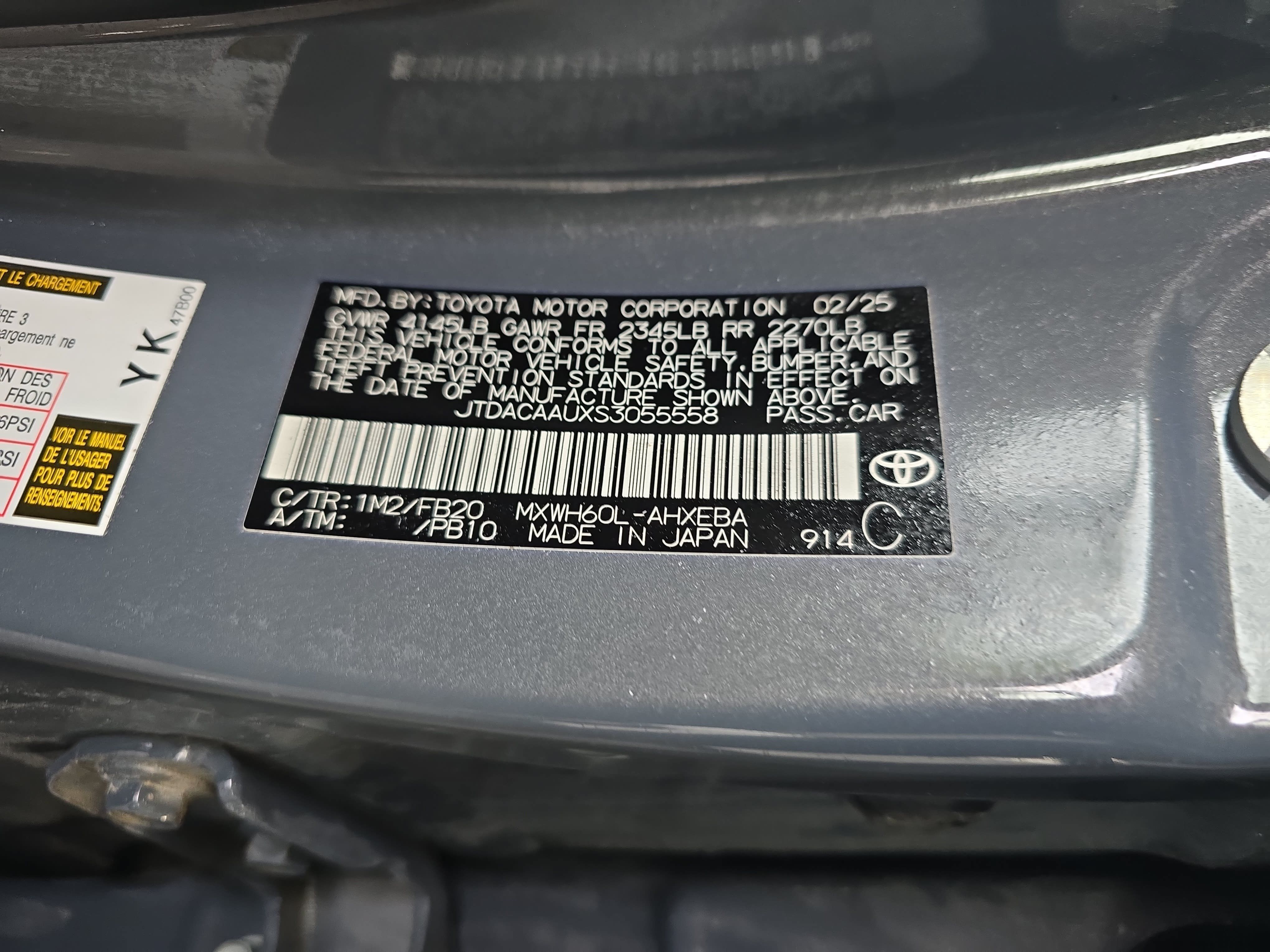 Used 2025 Toyota Prius LE FWD image 34