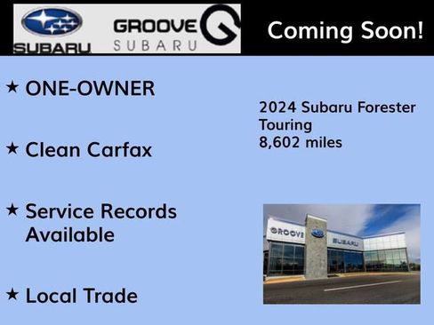 Certified 2024 Subaru Forester Touring AWD/4WD image 2