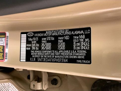 Certified 2023 Hyundai Santa Cruz Limited image 29