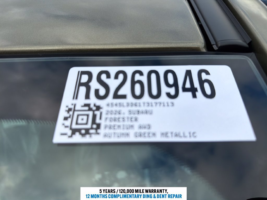 New 2026 Subaru Forester Premium AWD/4WD image 12