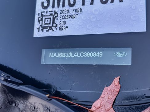 Used 2020 Ford EcoSport SES w/ Interior Protection Package image 3