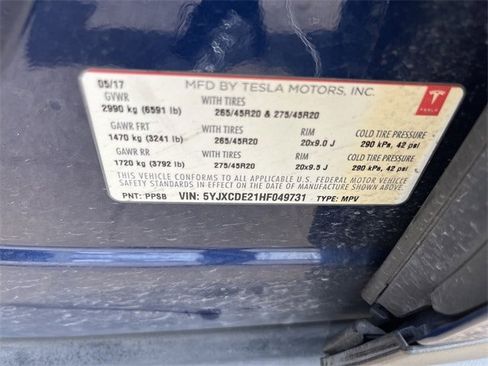 Used 2017 Tesla Model X 100D image 34