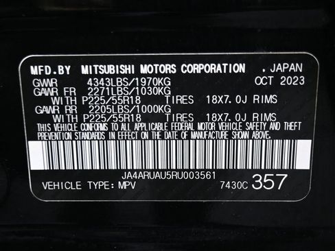 Used 2024 Mitsubishi Outlander Sport SE image 39