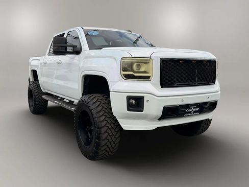 Used 2015 GMC Sierra 1500 SLT w/ SLT Crew Cab Value Package AWD/4WD image 3