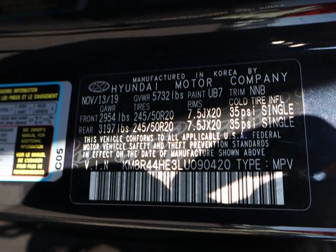 Used 2020 Hyundai Palisade SEL w/ Premium Package FWD image 12
