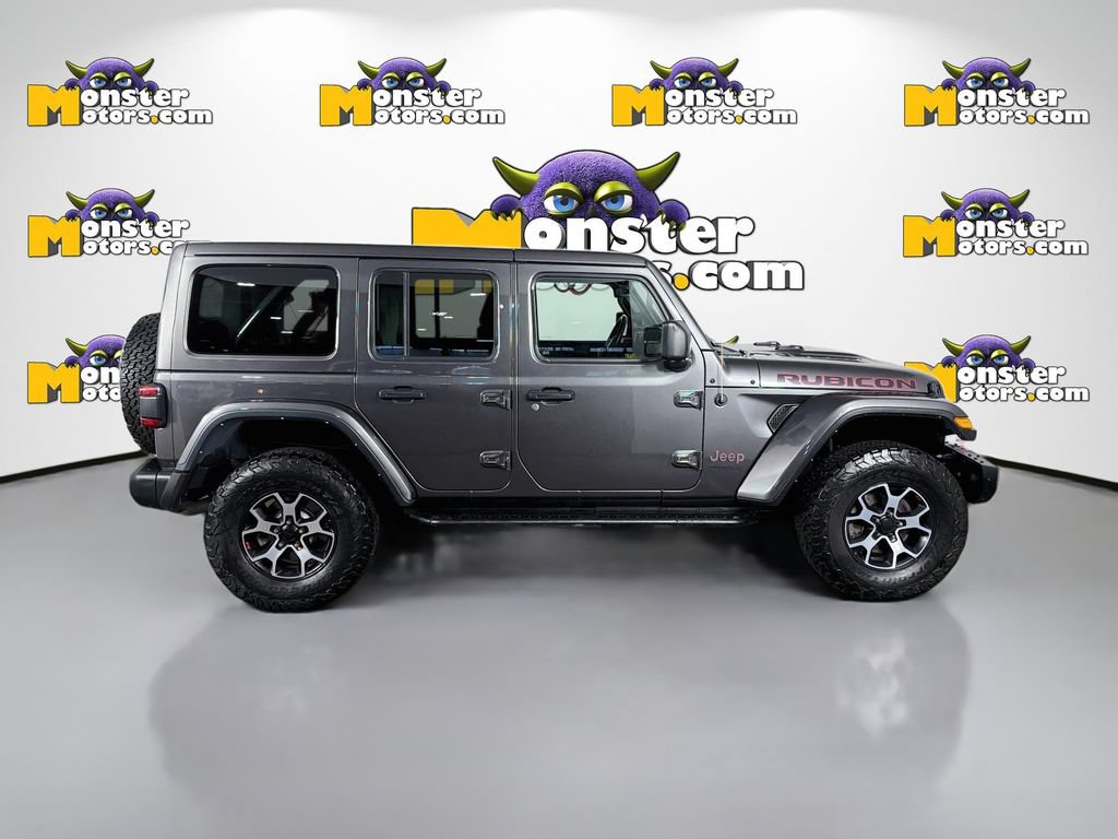 Used 2021 Jeep Wrangler Unlimited Rubicon w/ Uconnect 4C Nav & Sound Group AWD/4WD image 4
