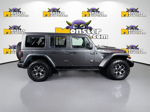 Used 2021 Jeep Wrangler Unlimited Rubicon w/ Uconnect 4C Nav & Sound Group AWD/4WD image 4