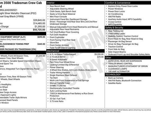 Used 2017 RAM 3500 Tradesman w/ Popular Equipment Group image 4