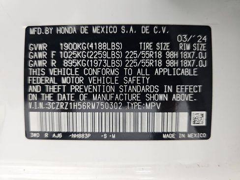 Used 2024 Honda HR-V Sport image 45