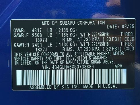 Used 2025 Subaru Crosstrek 2.5i Limited w/ Crosstrek Mirror Package image 22