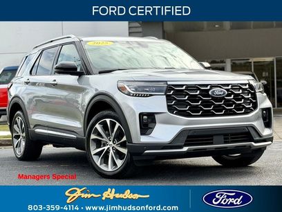 Certified 2025 Ford Explorer Platinum w/ Ultimate Package