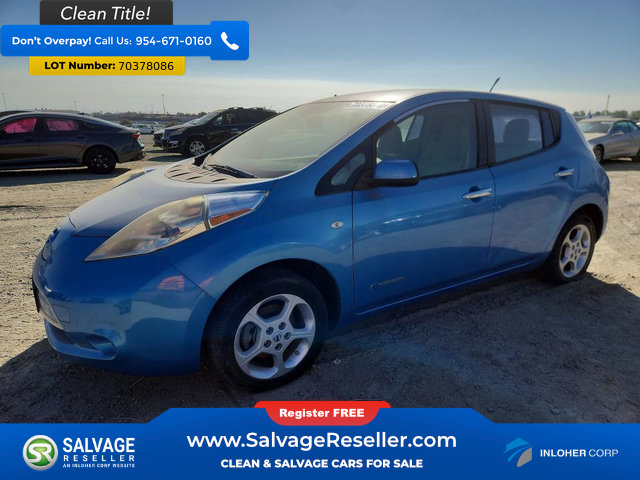 Used 2012 Nissan Leaf SL FWD image 1