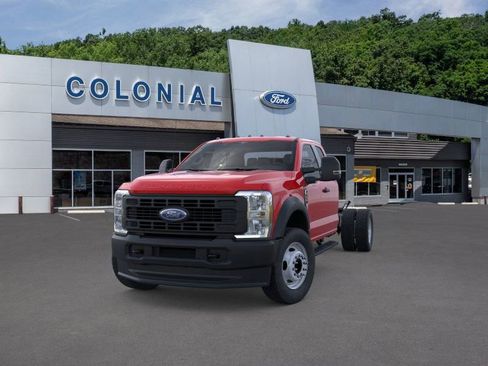 New 2025 Ford F550 4x4 SuperCab Super Duty w/ Snow Plow Prep Package image 2