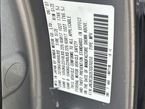 Used 2007 Honda CR-V LX image 30