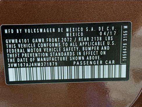 Used 2017 Volkswagen Jetta S image 38