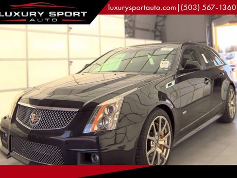 Used 2012 Cadillac CTS V w/ Wood Trim Package RWD image 1