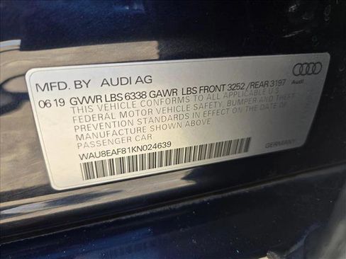 Used 2019 Audi A8 L 4.0T w/ First Edition Package image 26