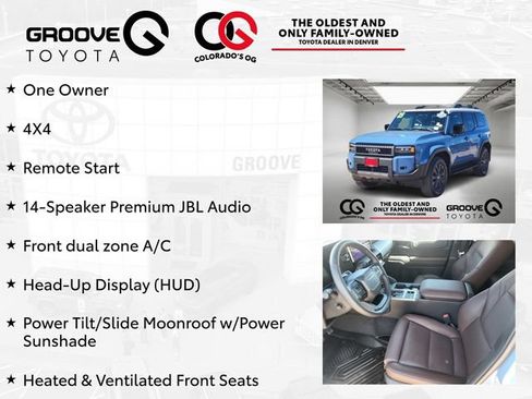 Used 2025 Toyota Land Cruiser w/ Premium Package AWD/4WD image 4
