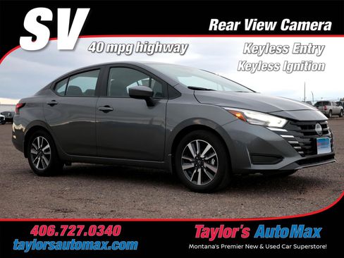 New 2025 Nissan Versa SV w/ Trunk Package image 1