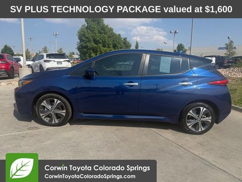 Used 2021 Nissan Leaf SV Plus w/ SV Plus Technology Package FWD image 4