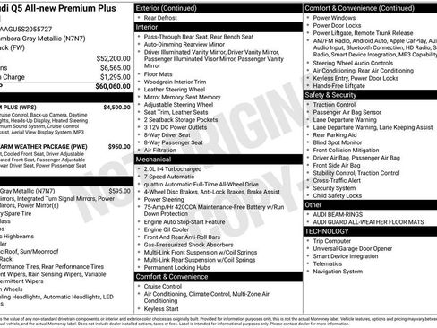 Used 2025 Audi Q5 Premium Plus w/ Premium Plus image 54