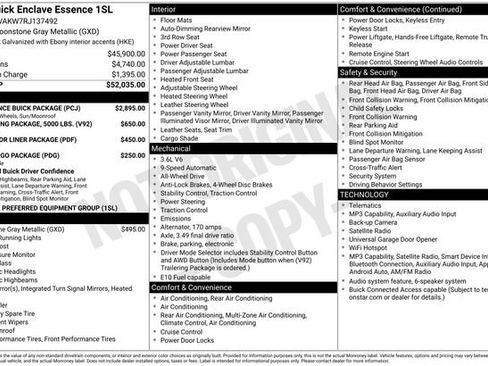 Used 2024 Buick Enclave Essence w/ Experience Buick Package AWD/4WD image 5