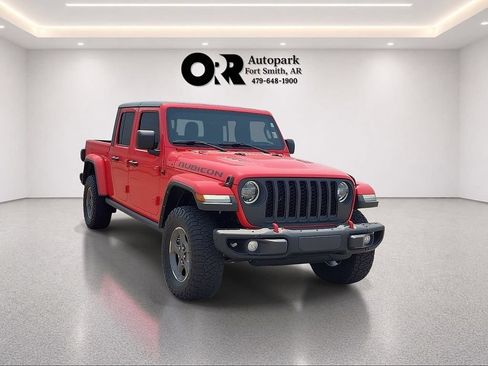 Used 2021 Jeep Gladiator Rubicon w/ LED Lighting Group AWD/4WD image 1