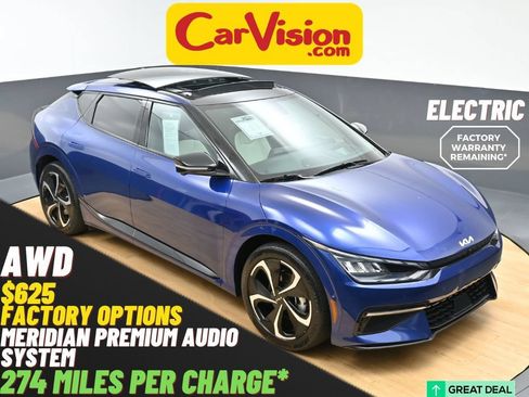 Used 2022 Kia EV6 GT-Line w/ GT-Line White Seat Package AWD/4WD image 1