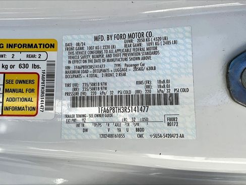 Used 2024 Ford Mustang Coupe image 33