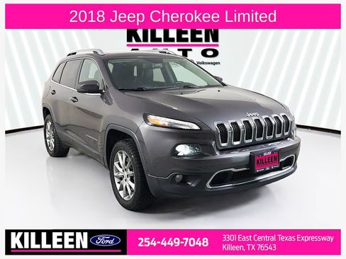 Used 2018 Jeep Cherokee Limited AWD/4WD image 1