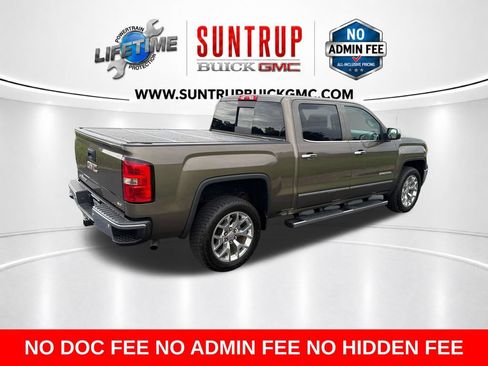 Used 2015 GMC Sierra 1500 SLT w/ SLT Crew Cab Value Package AWD/4WD image 7
