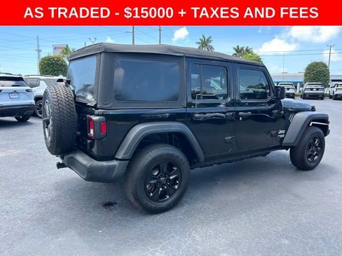 Used 2018 Jeep Wrangler Unlimited Sport S AWD/4WD image 6