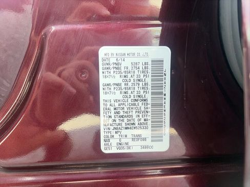 Used 2014 Nissan Murano SV w/ Value Package AWD/4WD image 28