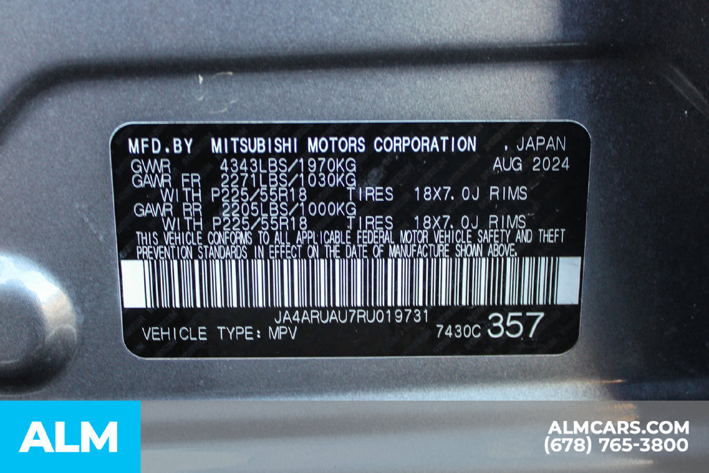 Used 2024 Mitsubishi Outlander Sport ES AWD/4WD image 35