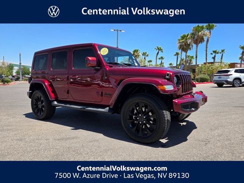 Used 2021 Jeep Wrangler Unlimited Sahara AWD/4WD image 1
