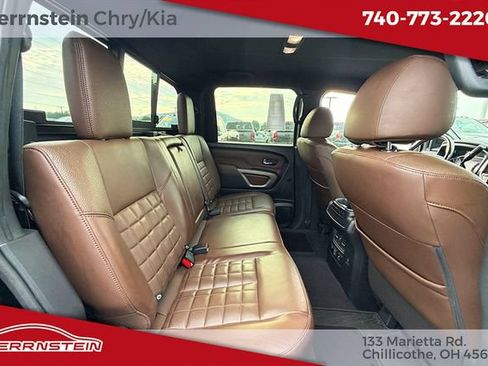 Used 2021 Nissan Titan Platinum Reserve w/ Off Road Protection Package AWD/4WD image 32