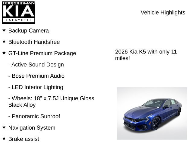 New 2026 Kia K5 GT-Line FWD image 7