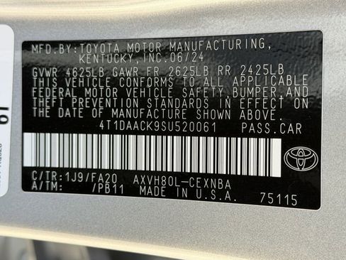 Certified 2025 Toyota Camry LE image 31