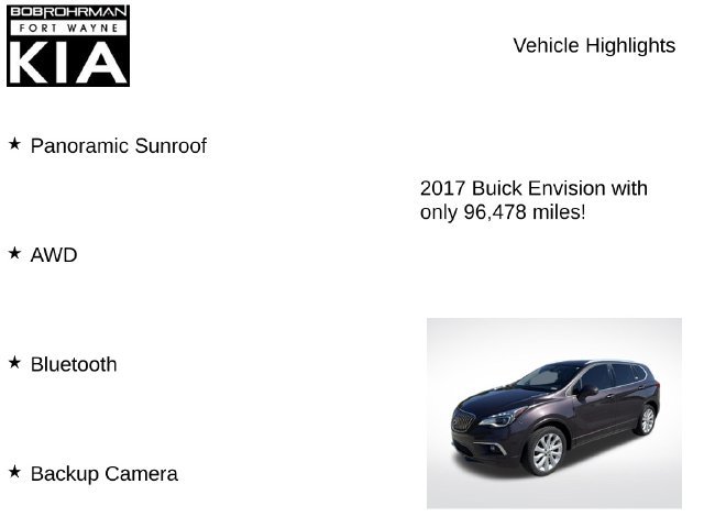 Used 2017 Buick Envision Premium AWD/4WD image 8