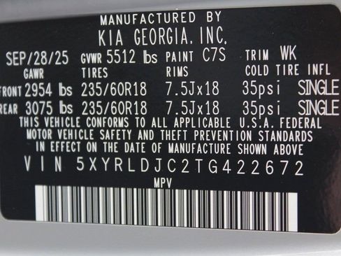 New 2026 Kia Sorento S AWD/4WD image 24