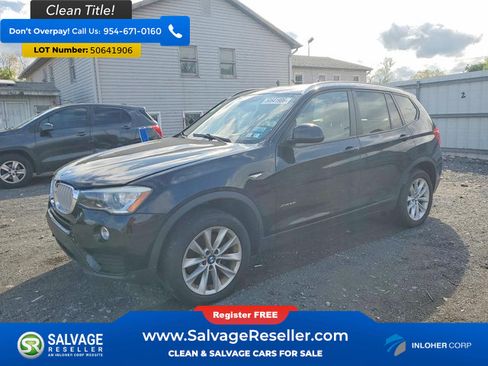 Used 2016 BMW X3 xDrive28i AWD/4WD image 1