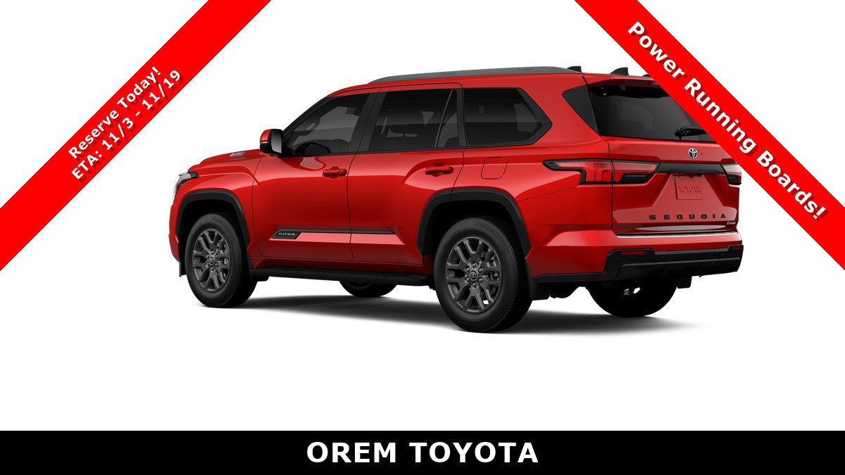New 2026 Toyota Sequoia Platinum AWD/4WD image 6