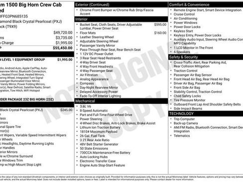 Certified 2023 RAM 1500 Big Horn AWD/4WD image 25